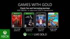 Estos serán los Juegos de Xbox Live Gold en noviembre de 2019