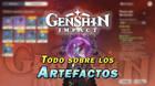 Todos los Artefactos en Genshin Impact: cómo conseguirlos y bonificaciones