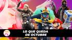 Los grandes títulos que están por llegar en octubre ya se pueden reservar en TTDV