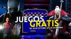 Juegos gratis del fin de semana del 28 de octubre al 2 de noviembre.