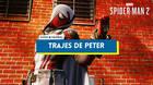 TODOS los trajes de Peter Parker en Spider-Man 2 y cómo conseguirlos