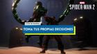 Toma tus propias decisiones en Spider-Man 2 al 100%