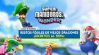Restos fósiles de viejos dragones al 100% en Super Mario Bros. Wonder: Todos los secretos y coleccionables