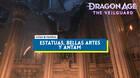 Estatuas, bellas artes y antam al 100% en Dragon Age: The Veilguard