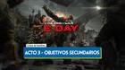 Todos los objetivos secundarios del Acto 3 en Gears of War E-Day