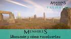 AC Valhalla: TODOS los menhires y cmo resolver el puzzle