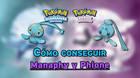 Cómo conseguir a Manaphy y Phione en Pokémon Diamante Brillante y Perla Reluciente