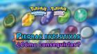 Todas las piedras evolutivas en Pok�mon Diamante Brillante y Perla Reluciente