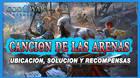 God of War Ragnarok: Canci�n de las arenas, ubicaci�n, soluci�n y recompensas