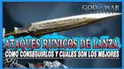 Ataques r�nicos de la lanza en God of War Ragnarok y cu�les son los mejores