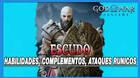 Escudos en God of War Ragnarok: complementos y mejoras