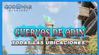 God of War Ragnarok: TODOS los Cuervos de Od�n y localizaci�n
