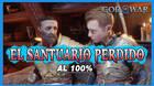 El santuario perdido al 100% en God of War Ragnarok