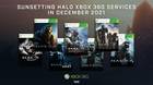 Los juegos de Halo en Xbox 360 perderán sus funciones online el año que viene.