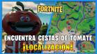 Fortnite:  Recoge cestas de tomate - LOCALIZACI�N