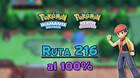 Ruta 216 al 100% en Diamante Brillante y Perla Reluciente: Pok�mon y secretos