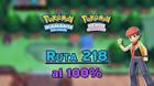 Ruta 218 al 100% en Diamante Brillante y Perla Reluciente: Pok�mon y secretos