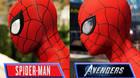 Comparan el Spider-Man de Insomniac Games con el de Marvel's Avengers