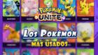Pokémon Unite - La lista de los 20 Pokémon más usados por la comunidad