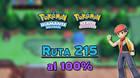 Ruta 215 al 100% en Diamante Brillante y Perla Reluciente: Pok�mon y secretos