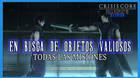 Crisis Core FFVII - Reunion: En busca de objetos valiosos, todas las misiones
