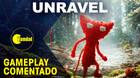 Así son los dos primeros niveles de Unravel