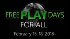 Xbox Live será gratuito del 15 al 18 de febrero
