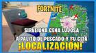 Fortnite - D�nde servir una cena lujosa a Palito de Pescado 