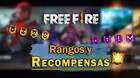 Rangos de Free Fire: TODAS las recompensas y cómo ganar puntos PR
