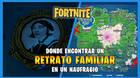 Fortnite - D�nde encontrar el retrato de familia en un naufragio