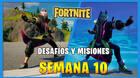 Fortnite: Desaf�os Semana 10, Temporada 5: soluciones y recompensas