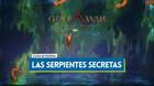 Las serpientes secretas en God of War Sons of Sparta: Localización de los cúmulos