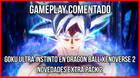 Os mostramos a Goku Ultra Instinto en Dragon Ball Xenoverse 2