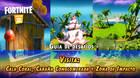 Fortnite: Visita Cala Coral, Caba�a Conglomerada y Zona de impacto sin nadar
