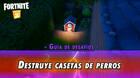 Desaf�o Fortnite: Destruye casetas de perros - LOCALIZACI�N
