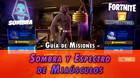 Desaf�o Fortnite: Misiones de Sombra y Espectro de Mia�sculos - SOLUCI�N