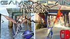 Comparan los gráficos de Panzer Dragoon con los de su remake.