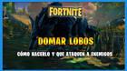Fortnite: c�mo domar un lobo y hacer que mate enemigos