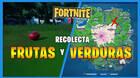 Fortnite: d�nde encontrar frutas y verduras