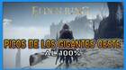 Picos de los Gigantes oeste en Elden Ring al 100% y mapa