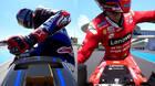 MotoGP 22 gameplay PS5 y Xbox Series a pantalla partida