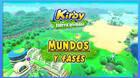 Kirby y la tierra olvidada: Todos los mundos y fases al 100%