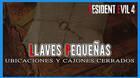 Resident Evil 4 Remake: TODAS las llaves peque�as y cajones