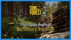 Sons of the Forest: Trucos para duplicar recursos y troncos (¡FÁCIL!)