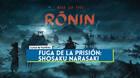 Fuga de la prisi�n: Shosaku Narasaki al 100% en Rise of the Ronin