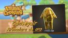 C�mo conseguir la armadura de oro en Animal Crossing: New Horizons
