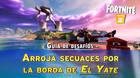 Desaf�os Fortnite: Lanza secuaces por la borda en El Yate - SOLUCI�N