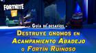 Fortnite: Gnomos en Acampamiento Abadejo y Fort�n Ruinoso - LOCALIZACI�N
