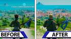 Vídeo con las mejoras de Fortnite en Nintendo Switch