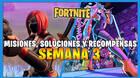 Fortnite T6: misiones y desafíos Semana 3: solución y recompensas
